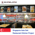 Singapore Asia Deli Restaurant Kitchen Project